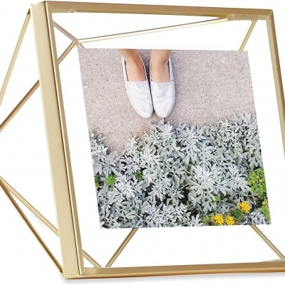 UMBRA Prisma Moldura 10x15cm dourada