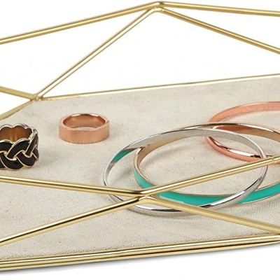 UMBRA Prisma Despeja bolsos dourado