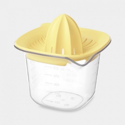 Brabantia  Jarro Medidor e Espremedor TASTY+ - Amarelo Baunilha