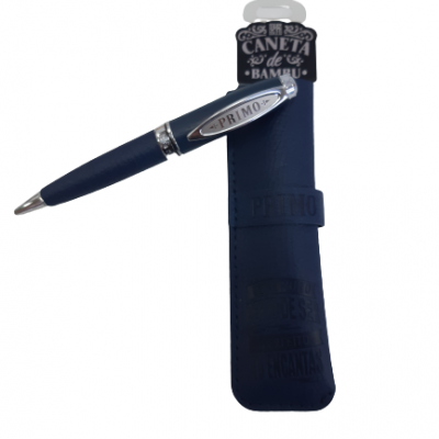 H&H - Caneta de Bambú com Bolsa Primo