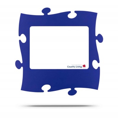 Country Living Moldura Puzzle+ 20x28cm azul