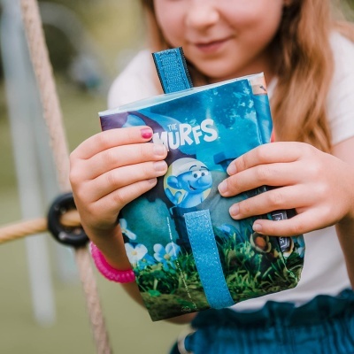 Nerthus Saco para Sandes Reutilizável Smurfs