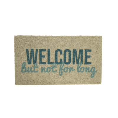 Fisura Tapete entrada 70x40 "Welcome but not for long"
