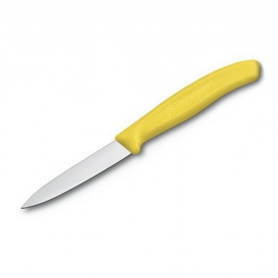 Victorinox Faca p/ descascar 8cm amarela