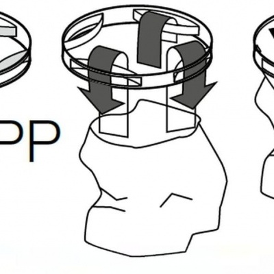 Spirella  Sun & Moon 2 em 1 Piaçaba + Balde preto