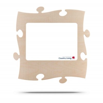 Country Living Moldura Puzzle+ 20x28cm natural