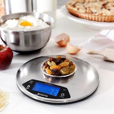 Brabantia Balança de Cozinha inox red.