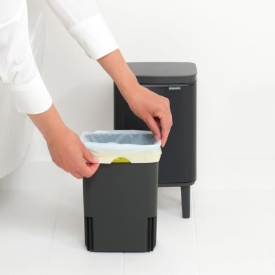 Brabantia Balde BO 4lts preto mate