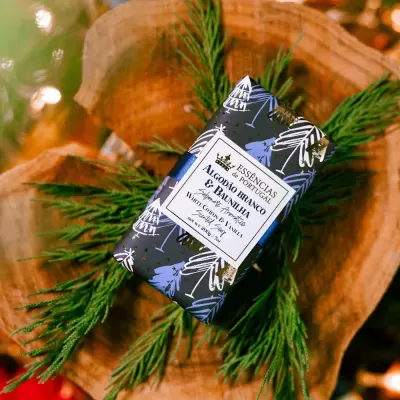 Essências de Portugal Sabonete 200g Floresta de Algodão