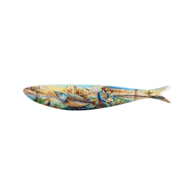 Bordalo Pinheiro  Sardinha Saudade Salgada