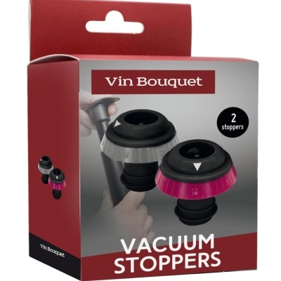 Vin Bouquet Set 2rolhas p/bomba vácuo Click
