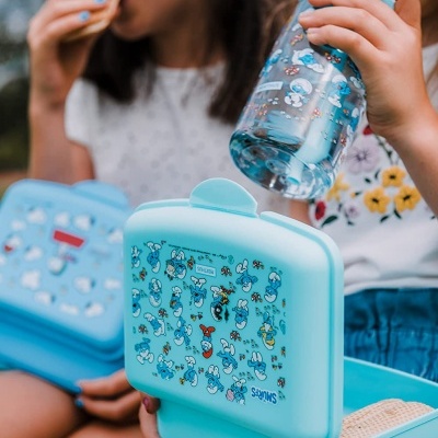 Nerthus Lancheira infantil Smurfs