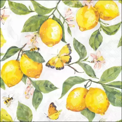Ambiente Guardanapos 33cm Limões frescos