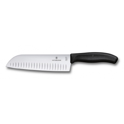 Victorinox Faca Santoku 17 cm preta SwissClassic