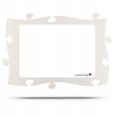 Moldura Puzzle+ 28x40cm branca Country Living