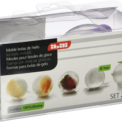 Ibili Set 2 Moldes para bola gelo XXL