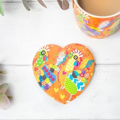 Maxwell & Williams Base p/caneca 10cm Love Hearts Chicken Dance