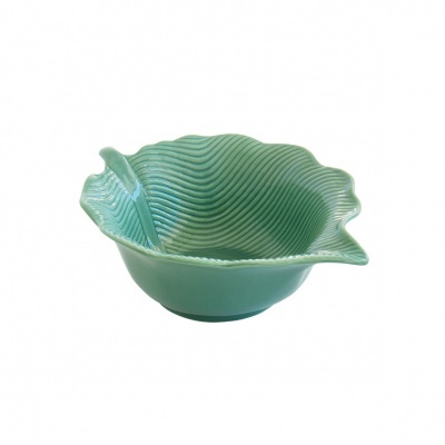 Easy Life Taça Folha verde claro 21x18cm Madagascar