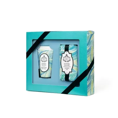 Essências de Portugal Coffret sab+creme mãos Aloé Vera