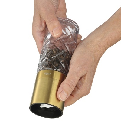 Cilio - Moinho de sal ou pimenta CRISTALLO ouro