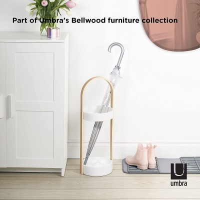 UMBRA Bellwood  Suporte de guarda-chuva White-Natural