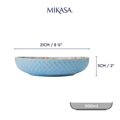 Mikasa Taça Blue Mosaic 21cm
