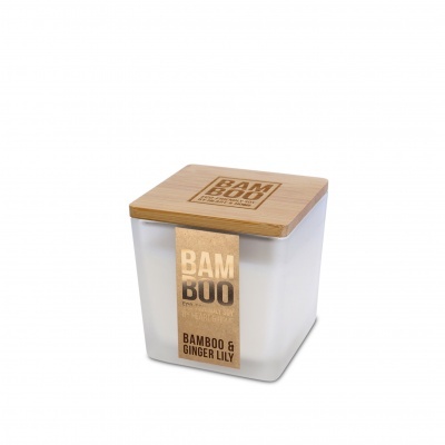 H&H Bamboo Vela pequena 90g Bamboo & Ginger Lily