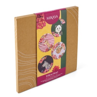 Mikasa Wild at Heart Set 4bases p/copos