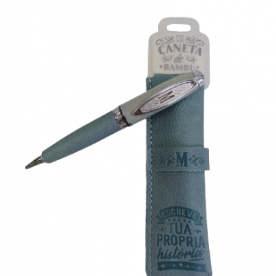 H&H - Caneta de Bambú com Bolsa M