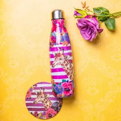 Mikasa Wild at Heart Garrafa térmica 500ml Giraffe