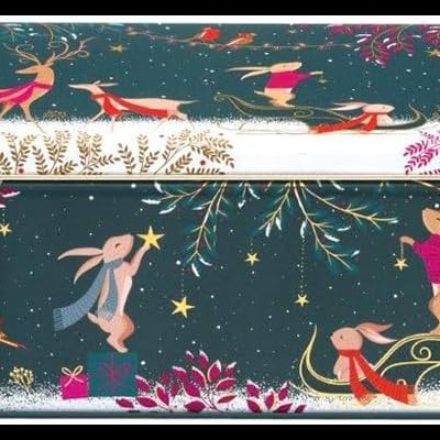 Sara Miller Lata retangular 24 x 10x 7,8 cm Woodland Tales