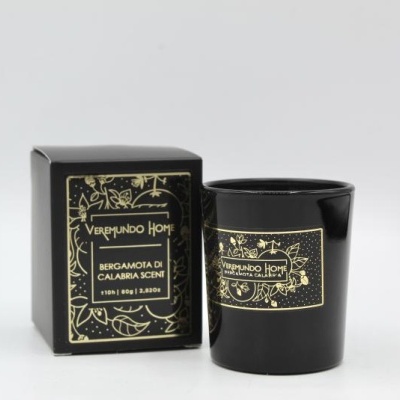 Veremundo Home Vela Perfumada Bergamota da Calábria 80g