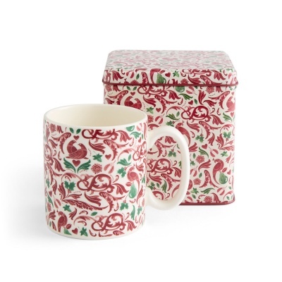 Portmeirion Caneca c/lata Christmas Tree Yuletide