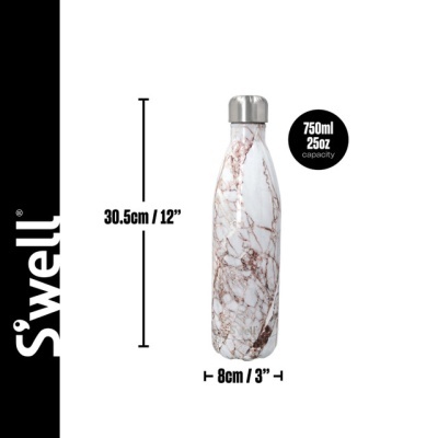 S'well Original -  Garrafa térmica Calacatta Gold 750ml