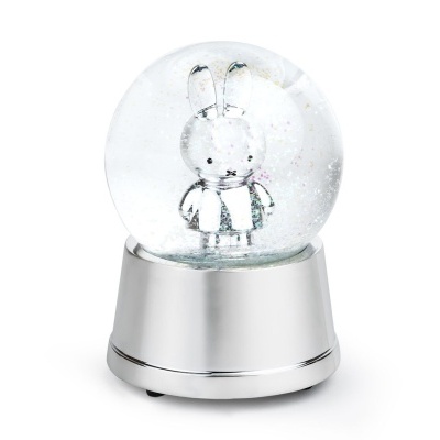 ZILVERSTAD Globo de neve com música Miffy