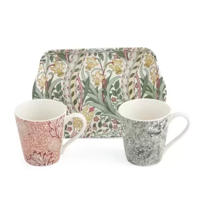 Portmeirion Set 2canecas+tabuleiro Morris & Co.