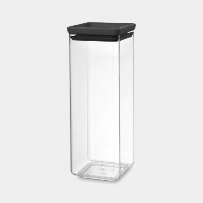 Brabantia Caixa Cozinha 2,5lts Tasty + cinza escuro