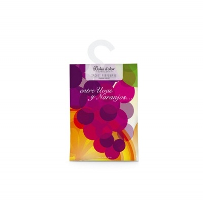 Boles d'Olor Sachet Perfumado c/ cabide  Entre Uvas e Laranjas