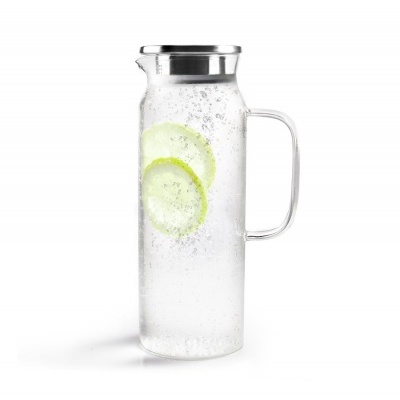 Ibili Jarro Vidro Borosilicato 1,5lts com tampa inox