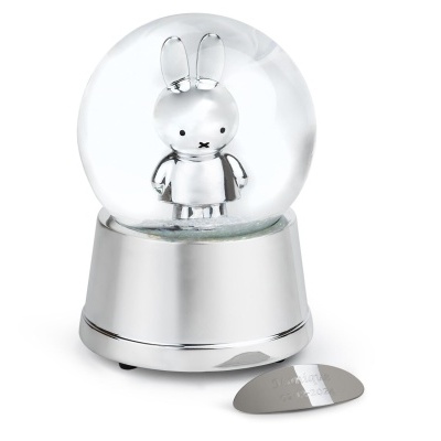 ZILVERSTAD Globo de neve com música Miffy