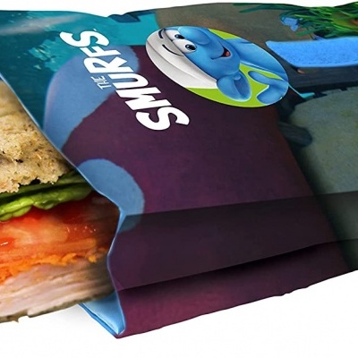 Nerthus Saco para Sandes Reutilizável Smurfs
