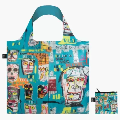 LOQI Saco JEAN MICHEL BASQUIAT Skull
