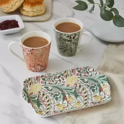 Portmeirion Set 2canecas+tabuleiro Morris & Co.