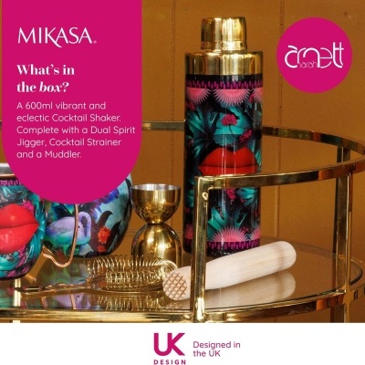 Mikasa x Sarah Arnett Set Cocktail 4pçs