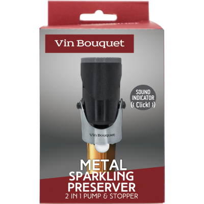 Vin Bouquet Rolha c/bomba Champanhe inox