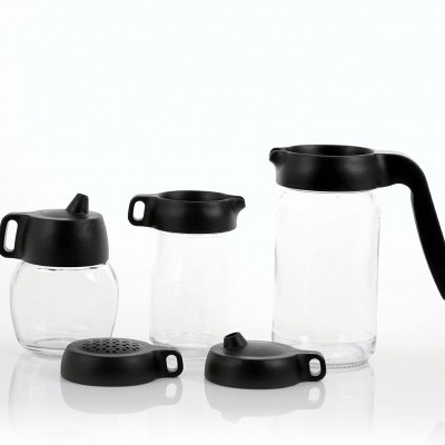 Set 5 tampas para reutilizar frascos