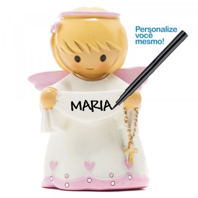 Little Drops of Water Anjo da Guarda (rosa) p/escrever mensagem