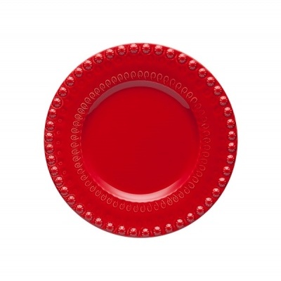 Bordallo Pinheiro Fantasia -  Prato Fruta Vermelho