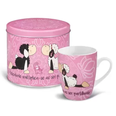 Nici Caneca & Lata "A Felicidade Multiplica-se Ao Ser Partilhada"