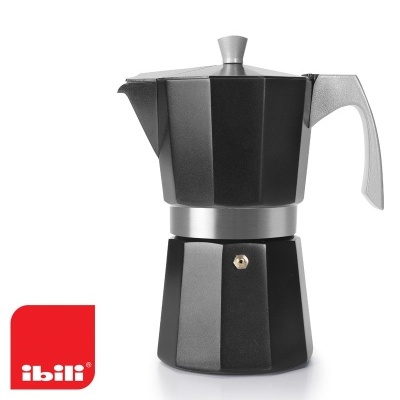 Ibili Cafeteira Express Evva Black 6Chávenas